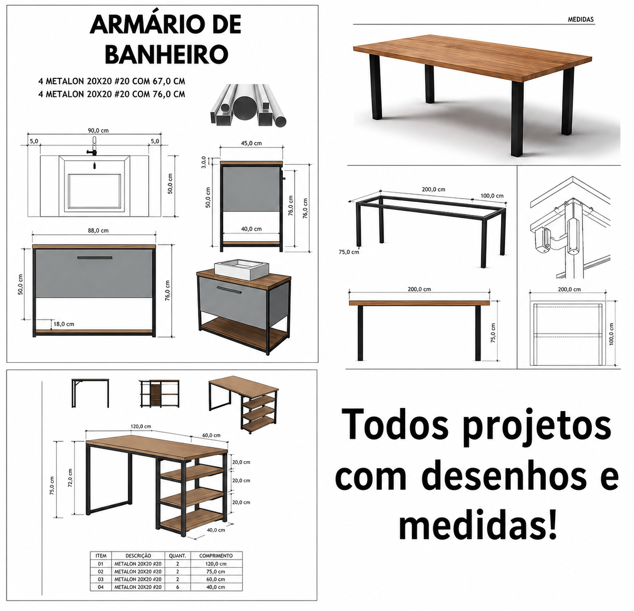 Armário de banheiro